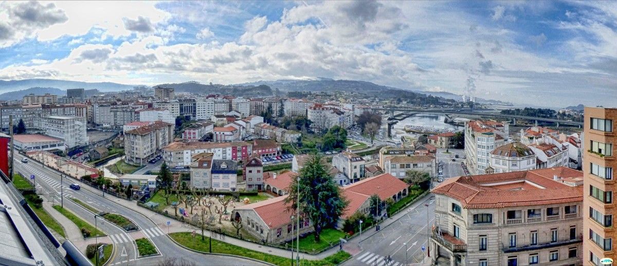 Vista de la ciudad de Pontevedra