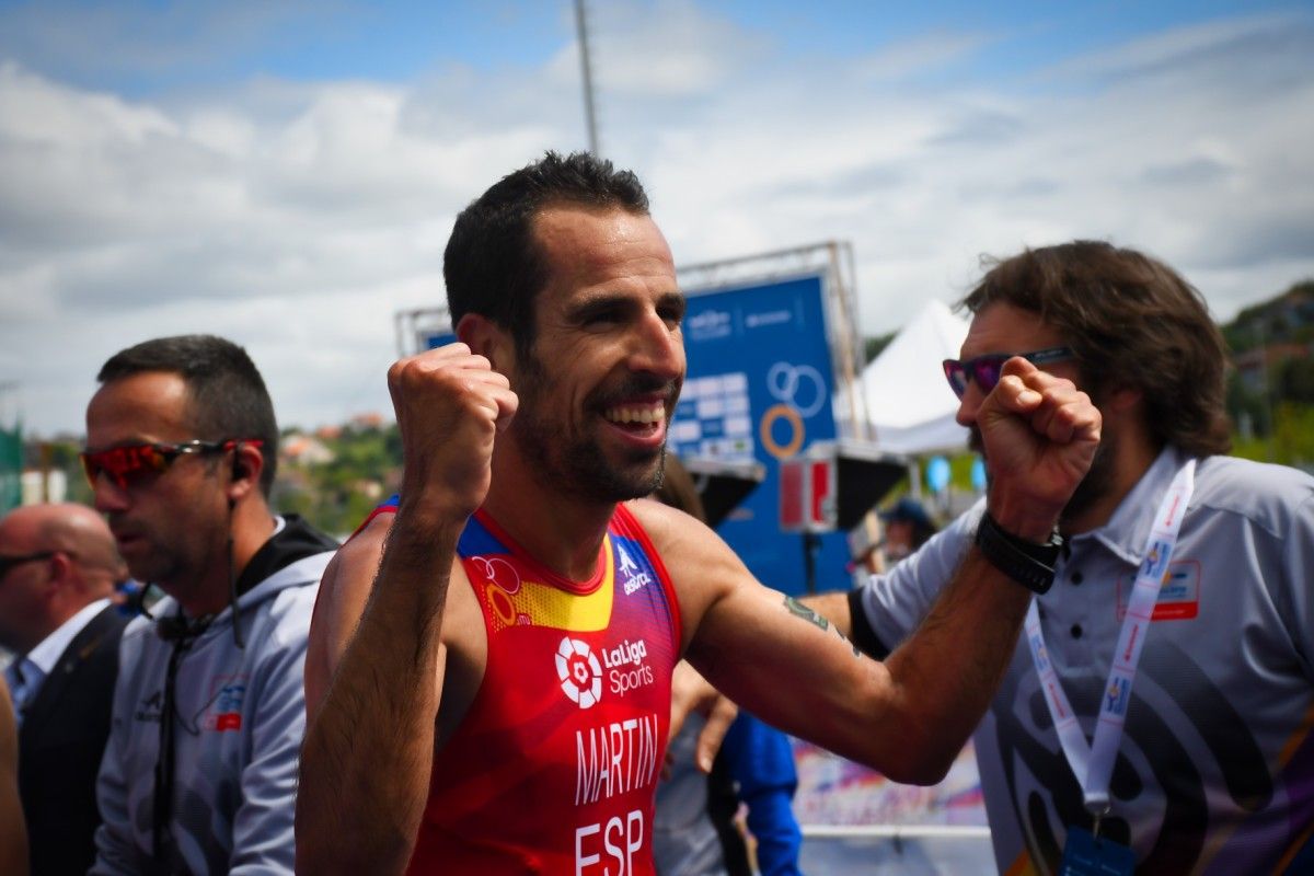 Plata para Emilio Martín en la prueba élite masculina del Campeonato Mundial