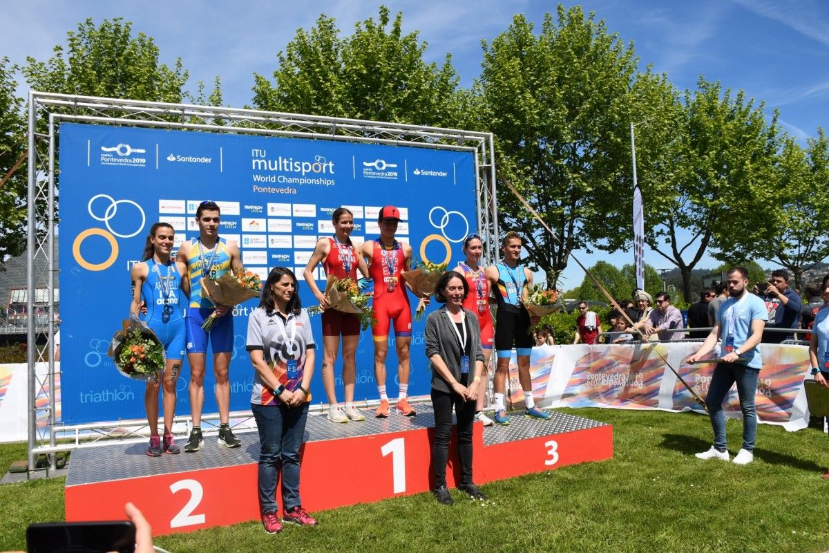 Segunda jornada del ITU Multisport con las pruebas de distancia júnior y paraduatlón