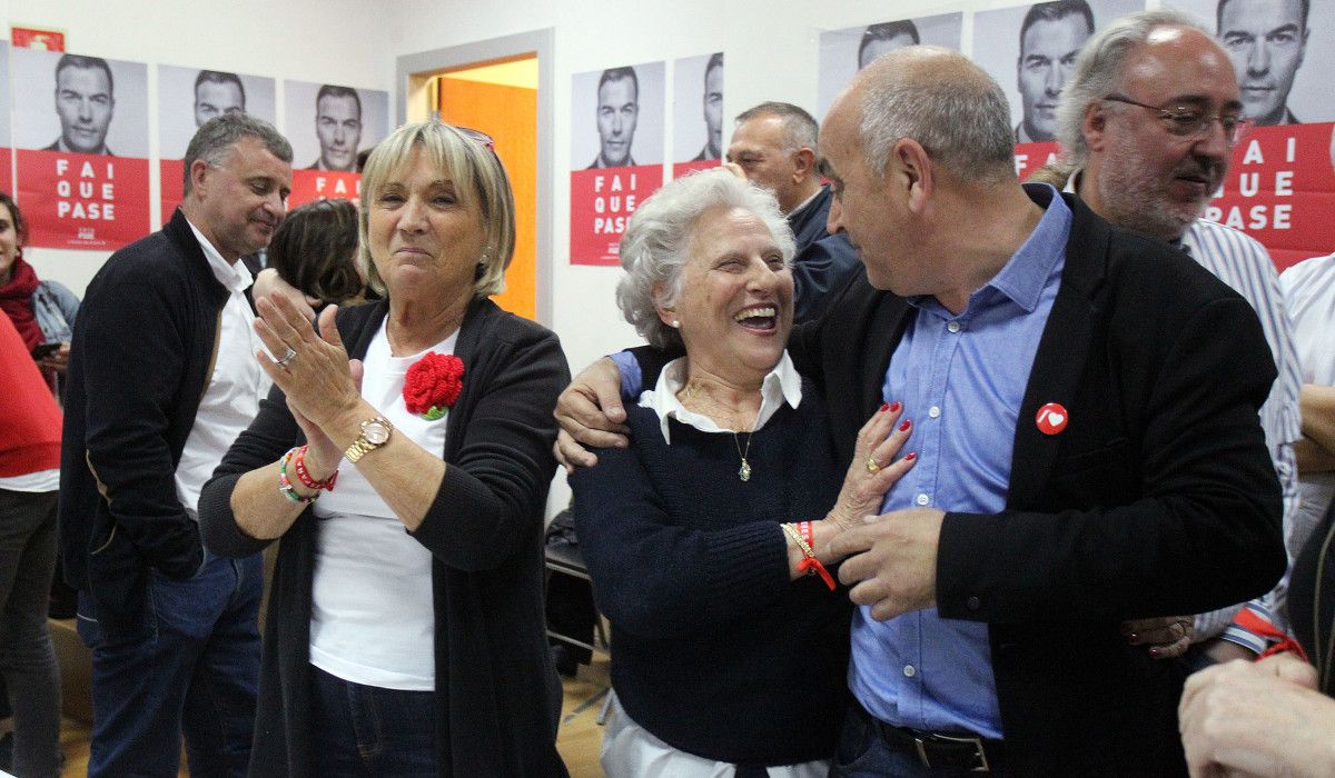 El PSOE celebra la victoria electoral del 28A