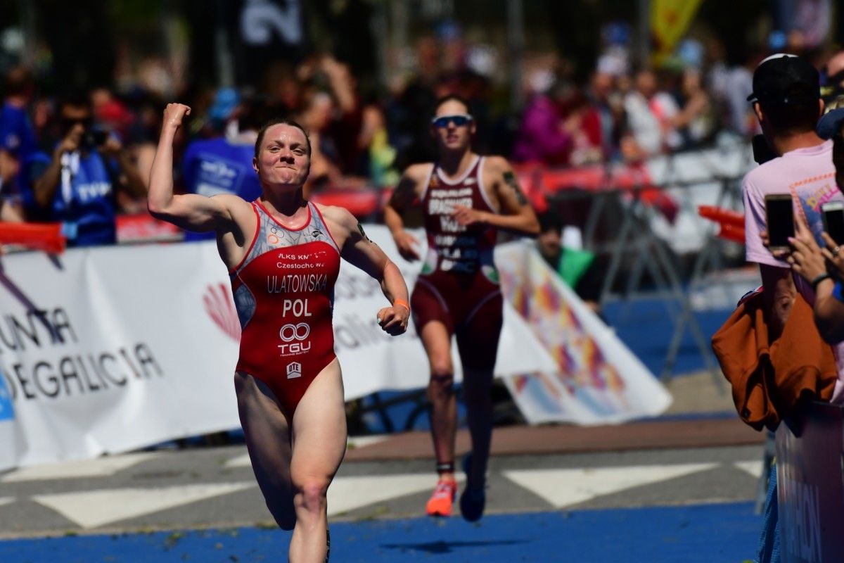 Alicja Ulatowska, oro élite femenino en el Campeonato del Mundo de Acuatlón en Pontevedra