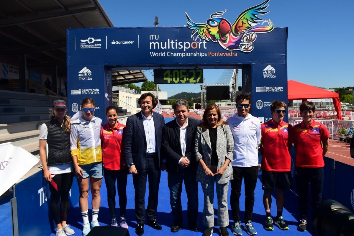 Jornada previa al mundial de triatlón de larga distancia del ITU Multisport