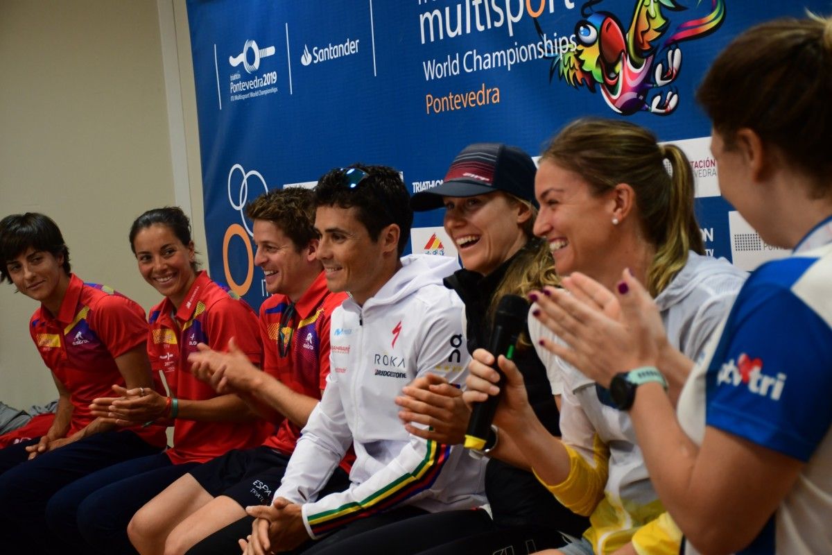 Rueda de prensa previa al mundial de triatlón de larga distancia del ITU Multisport