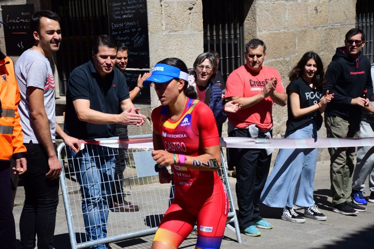 Saleta Castro en el Mundial de triatlón de larga distancia