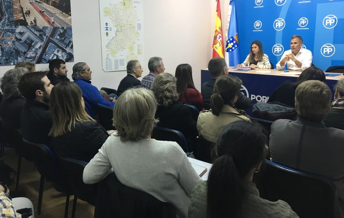 Reunión de la Junta Local del PP de Pontevedra