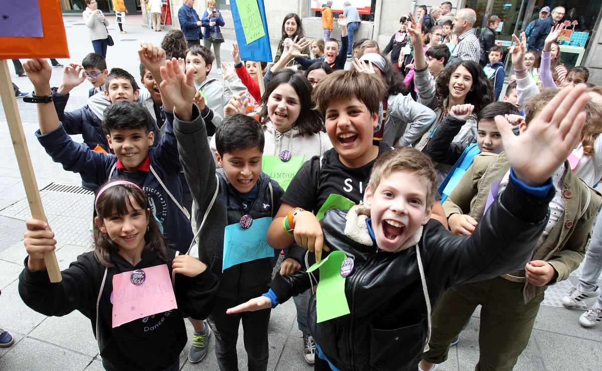 El Correlingua congrega a 1.500 escolares bajo el lema: "O galego é a fórmula"