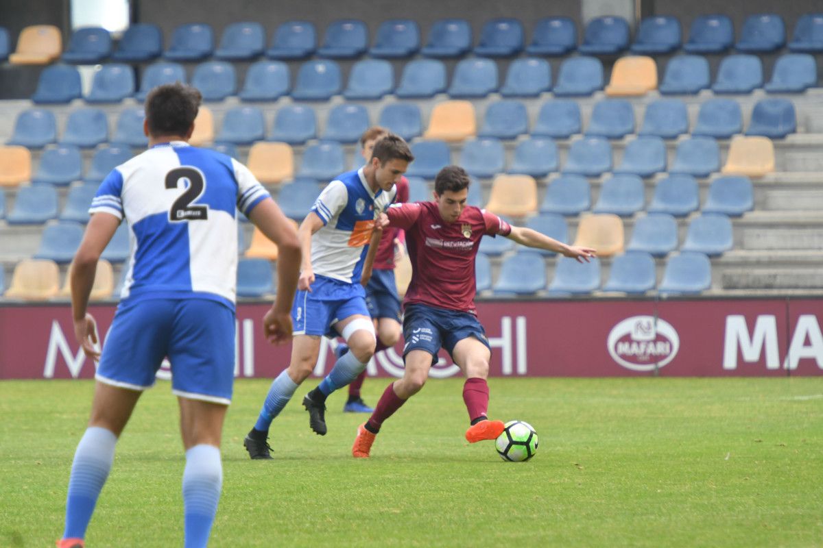 Partido entre Pontevedra B y Portonovo en Pasarón (archivo)