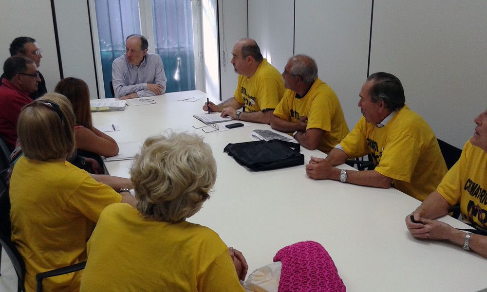 Reunión entre el concejal de urbanismo y la plataforma Non Crematorios Pontevedra Leste 