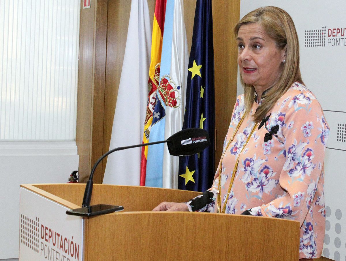 Carmela Silva, presidenta de la Deputación de Pontevedra