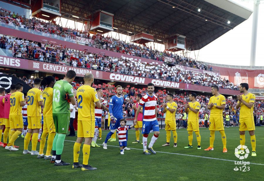 Fran Rico, en el partido de liga entre Granada y Alcorcón