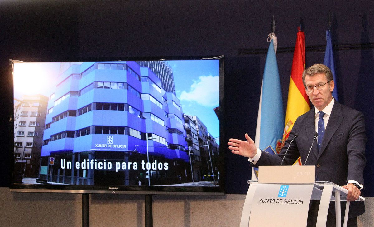 Inauguración del Edificio Administrativo de la calle Benito Corbal