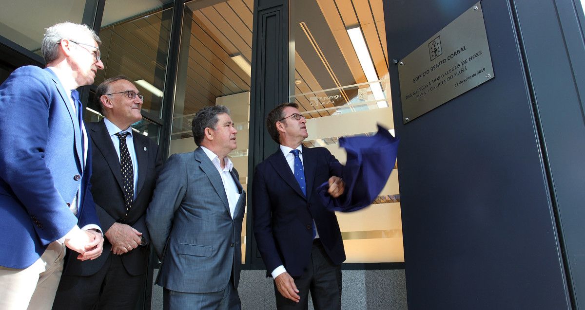 Inauguración del Edificio Administrativo de la calle Benito Corbal