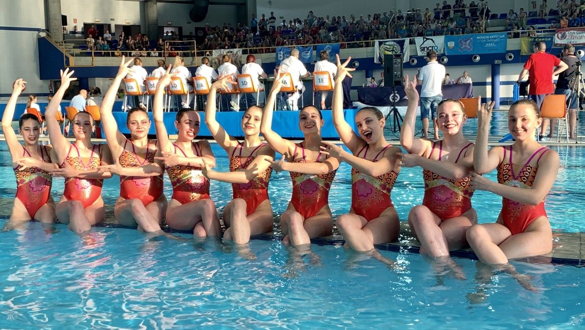 Equipo infantil del Galaico Sincro 