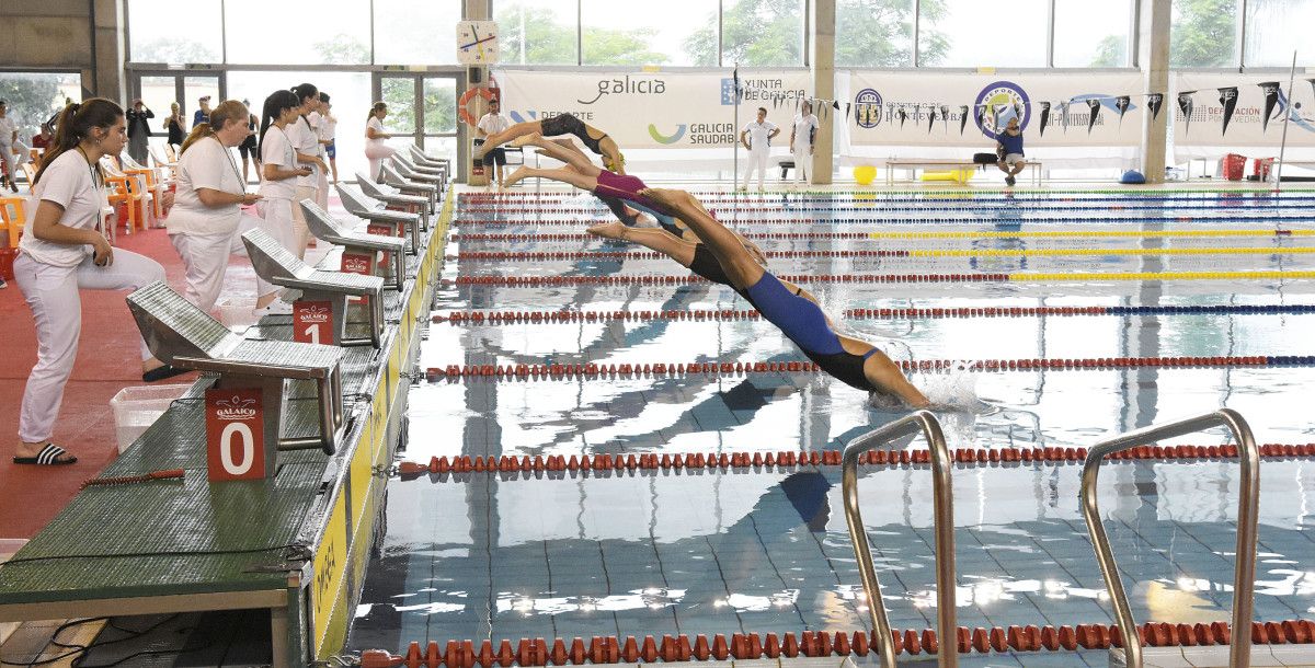 Campeonato Gallego Absoluto, Júnior e Infantil de Natación en Pontemuíños