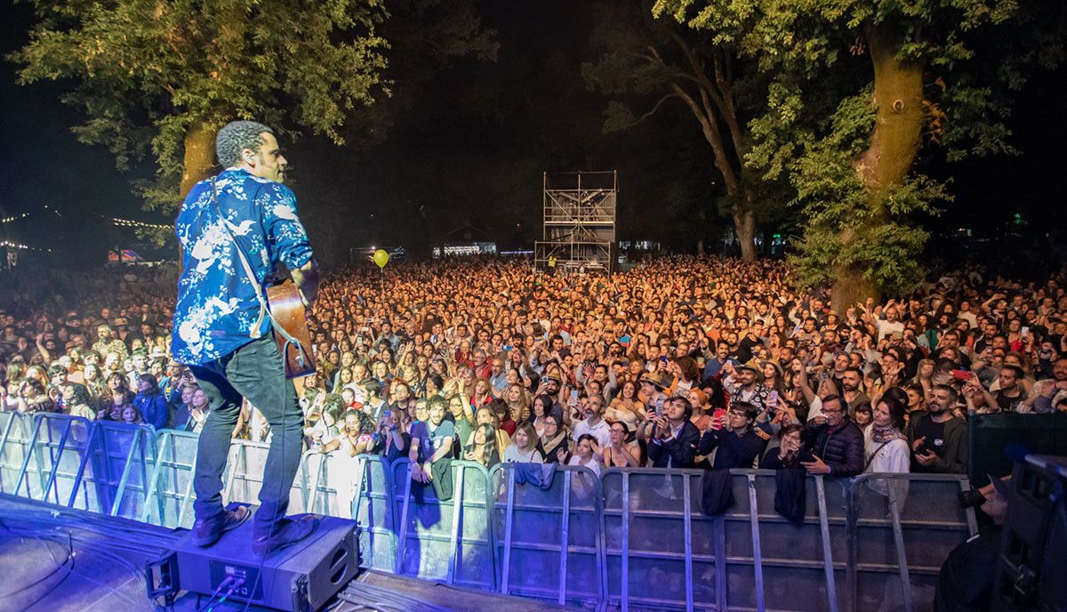 Concierto de Depedro en el festival PortAmérica