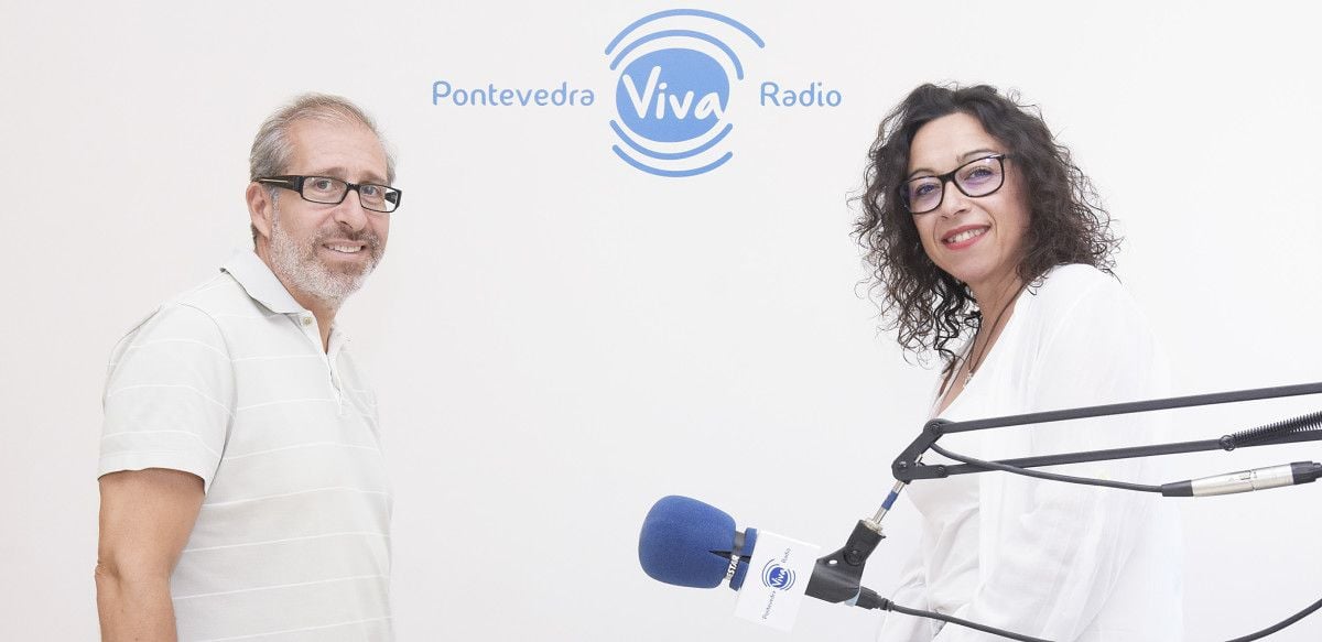 Alberto Lastres, miembro de la organización do Festival de Jazz, en PontevedraViva Radio