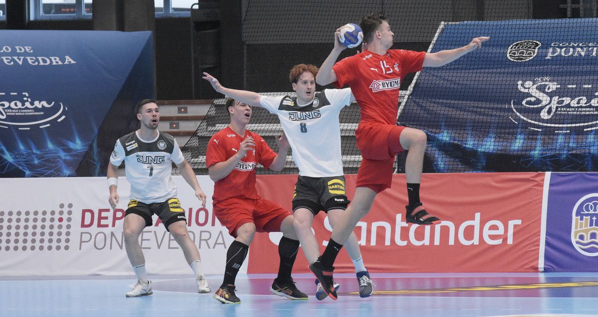 Mundial Júnior de Balonmano. Dinamarca vence a Alemania en el Municipal de Pontevedra