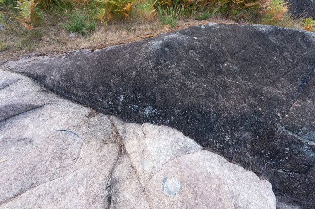 Grabados afectados por la limpieza en el PAAR de Campo Lameiro