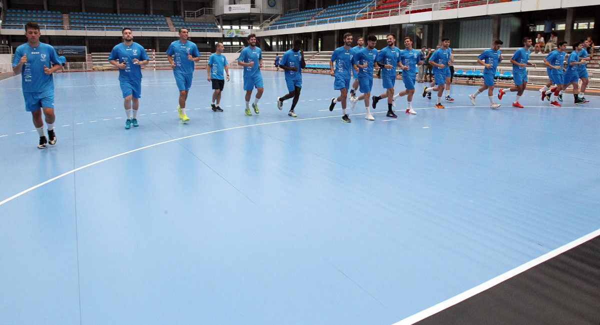 Primer entrenamiento del Teucro 2019-2020