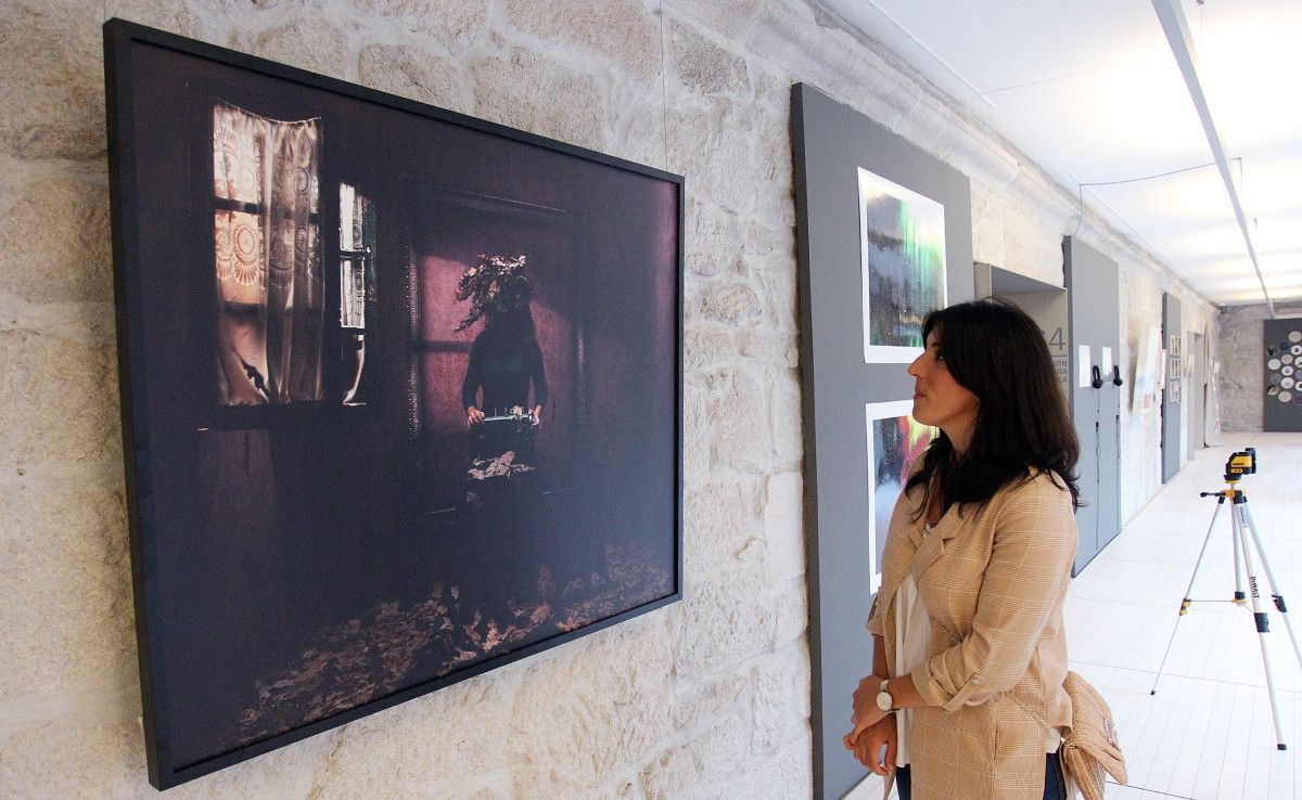 Inauguración de la exposición 'Novos Valores' en el Museo de Pontevedra