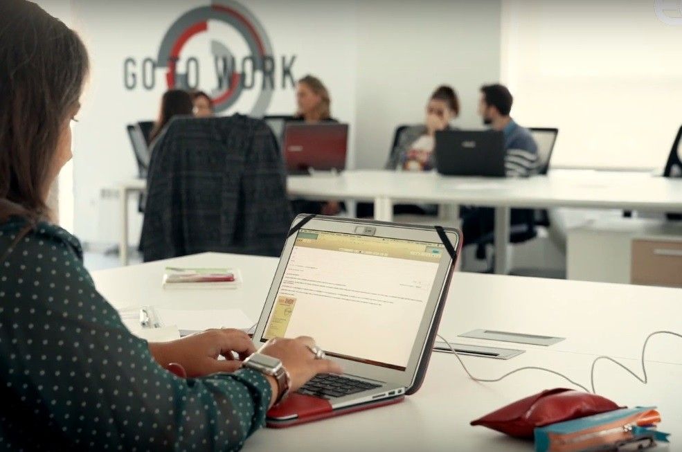 Coworking del vivero de empresas de Barro