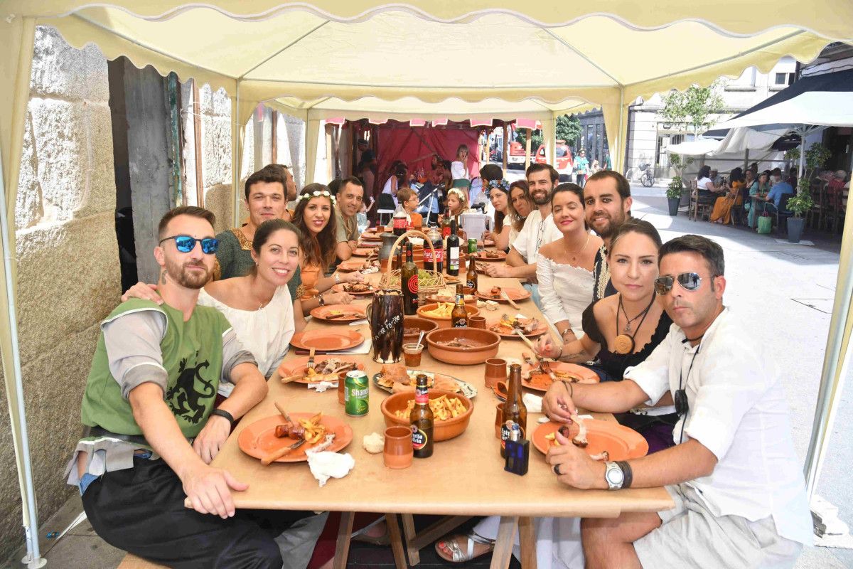 Comidas en la Feira Franca 2019