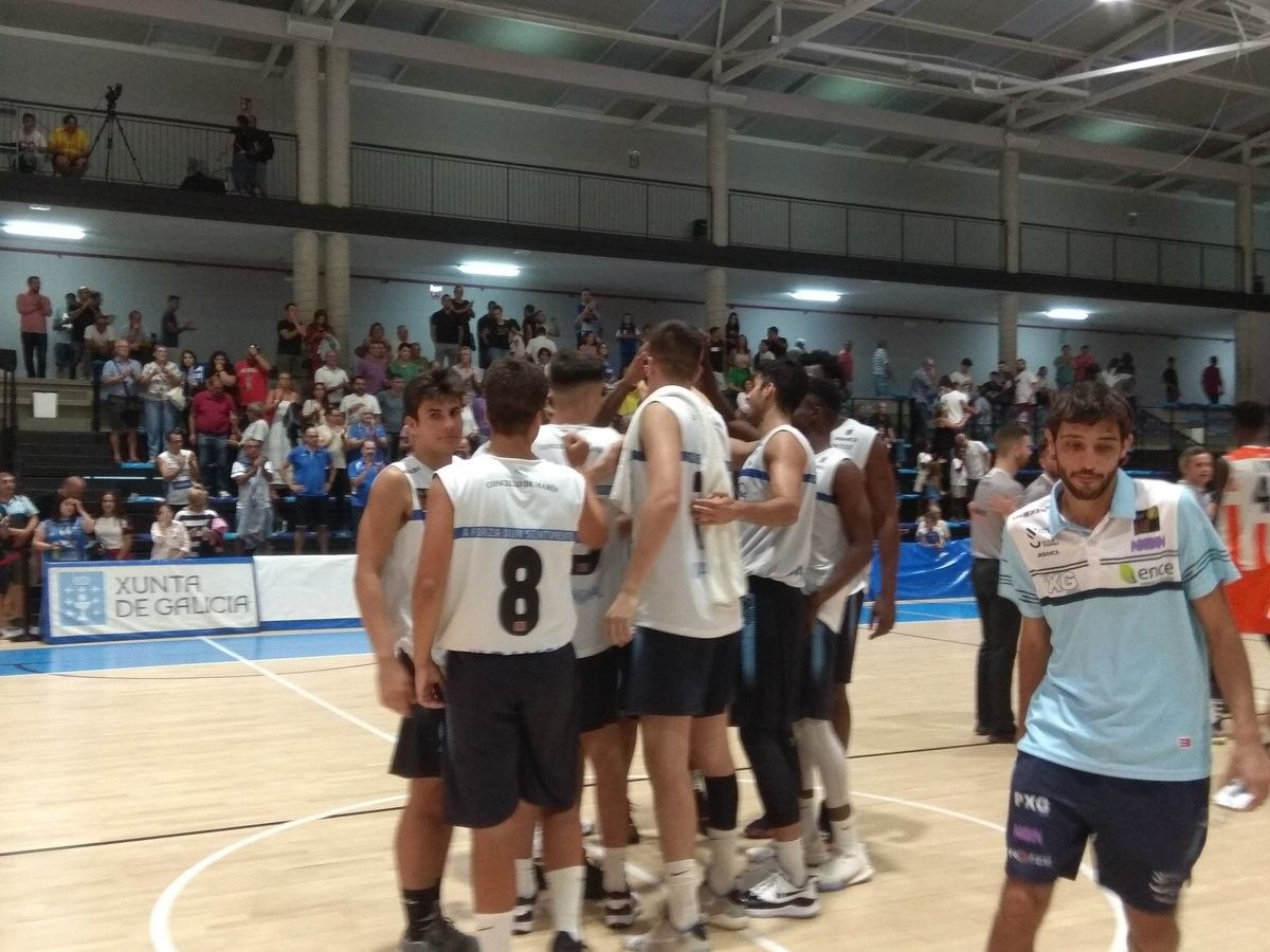 Final del primer cruce de la Copa Galicia entre el Peixe Galego y el Leyma Coruña