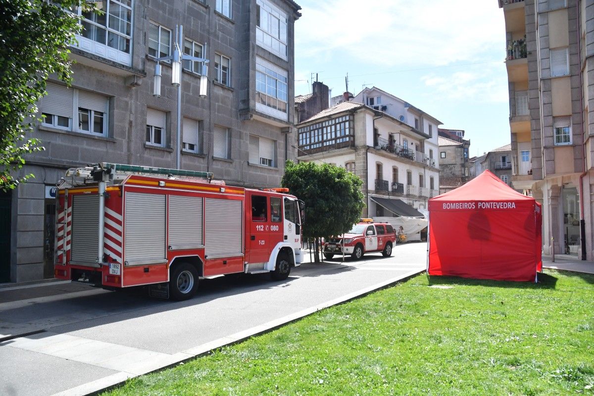 Dispositivo de seguridad en la Feira Franca