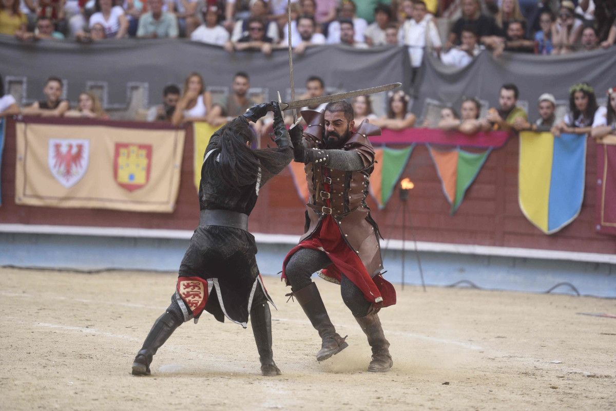 Torneo medieval de la Feira Franca 2019 en la plaza de toros