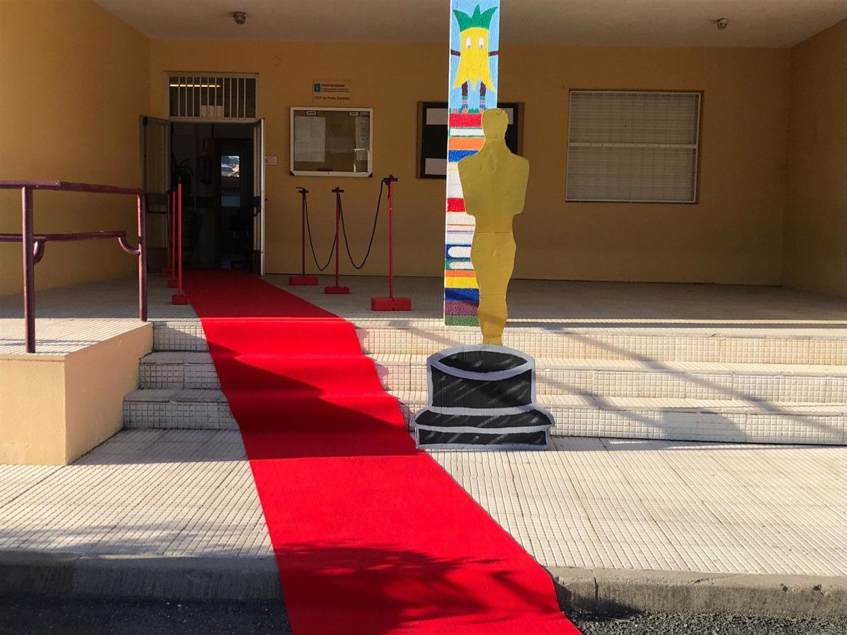 Primer día de clase en el CEIP Ponte Sampaio