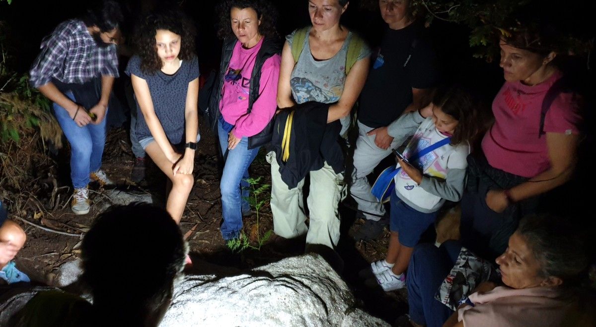 Visita nocturna ao conxunto arqueolóxico da Ran