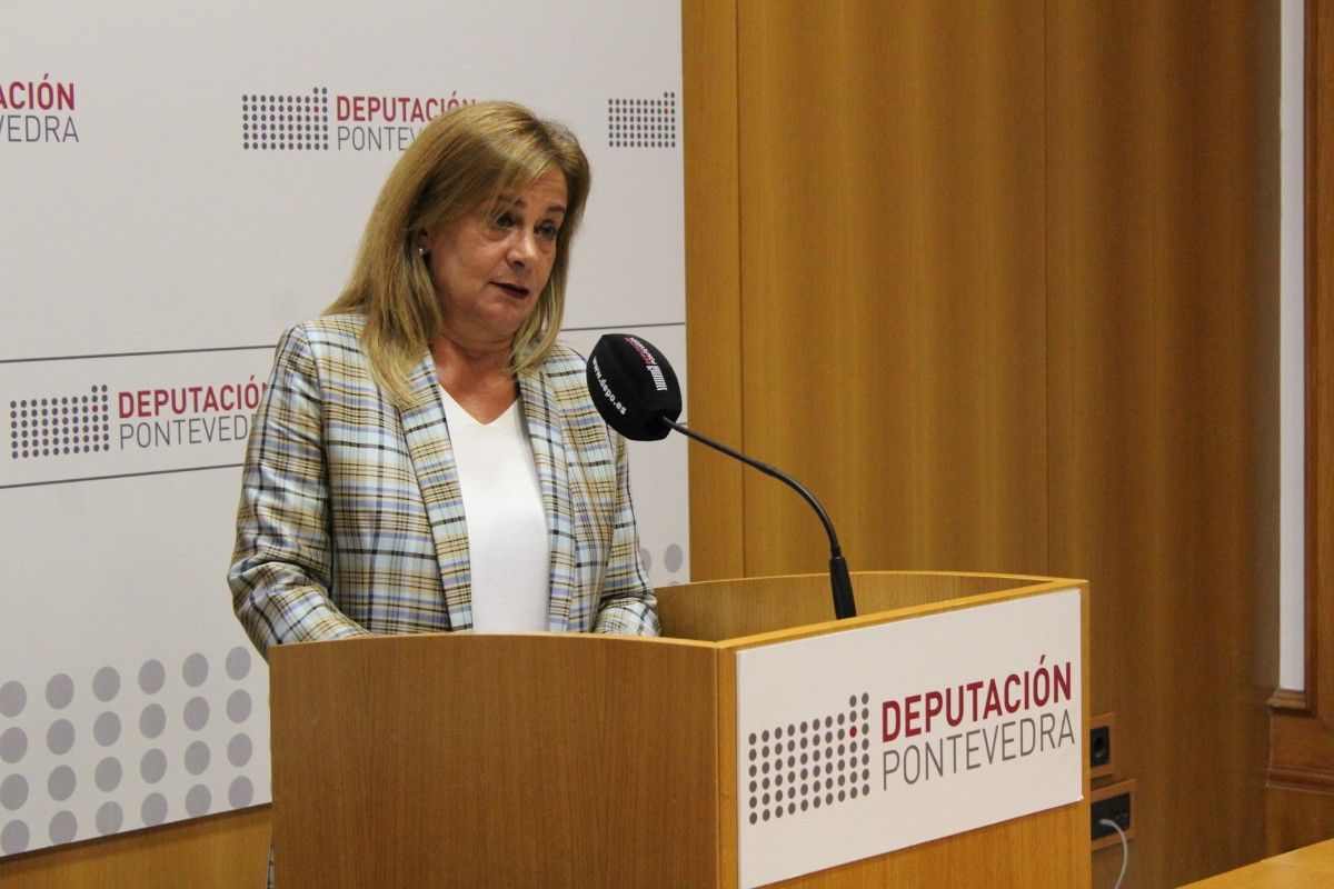 Carmela Silva, presidenta de la Deputación de Pontevedra