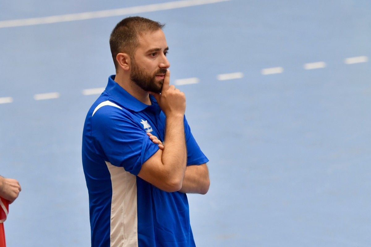 Mikel Diestro, entrenador del Leis Pontevedra