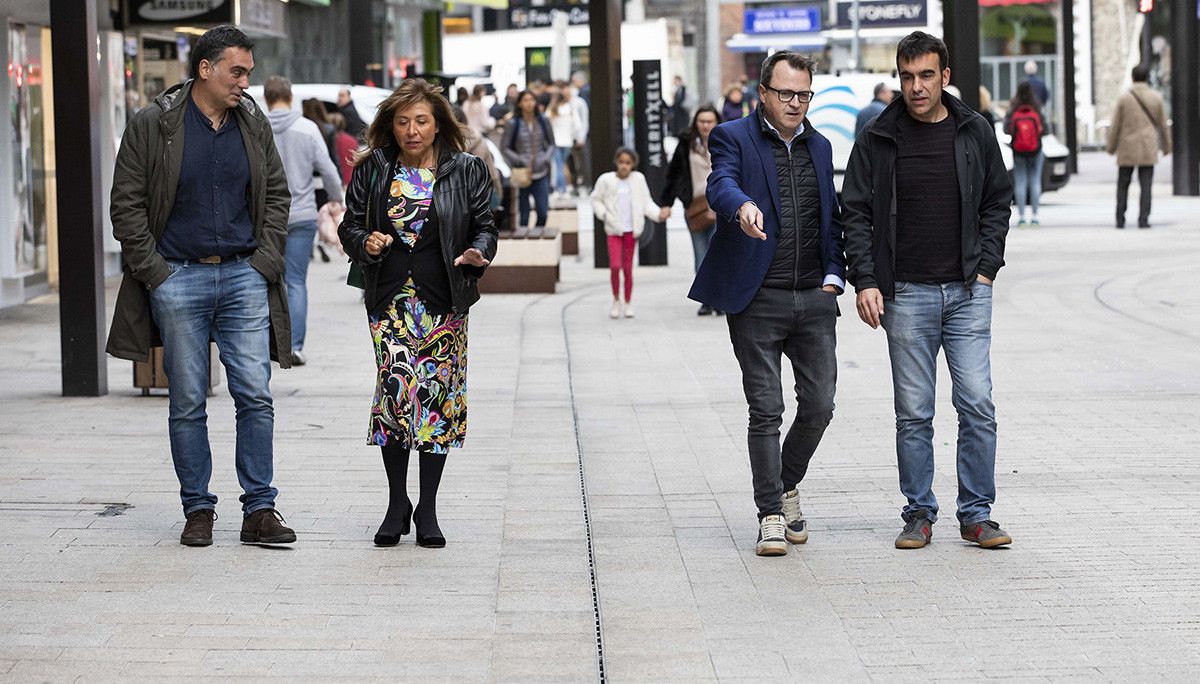 Demetrio Gómez y Xaquín Moreda, en Andorra La Vella