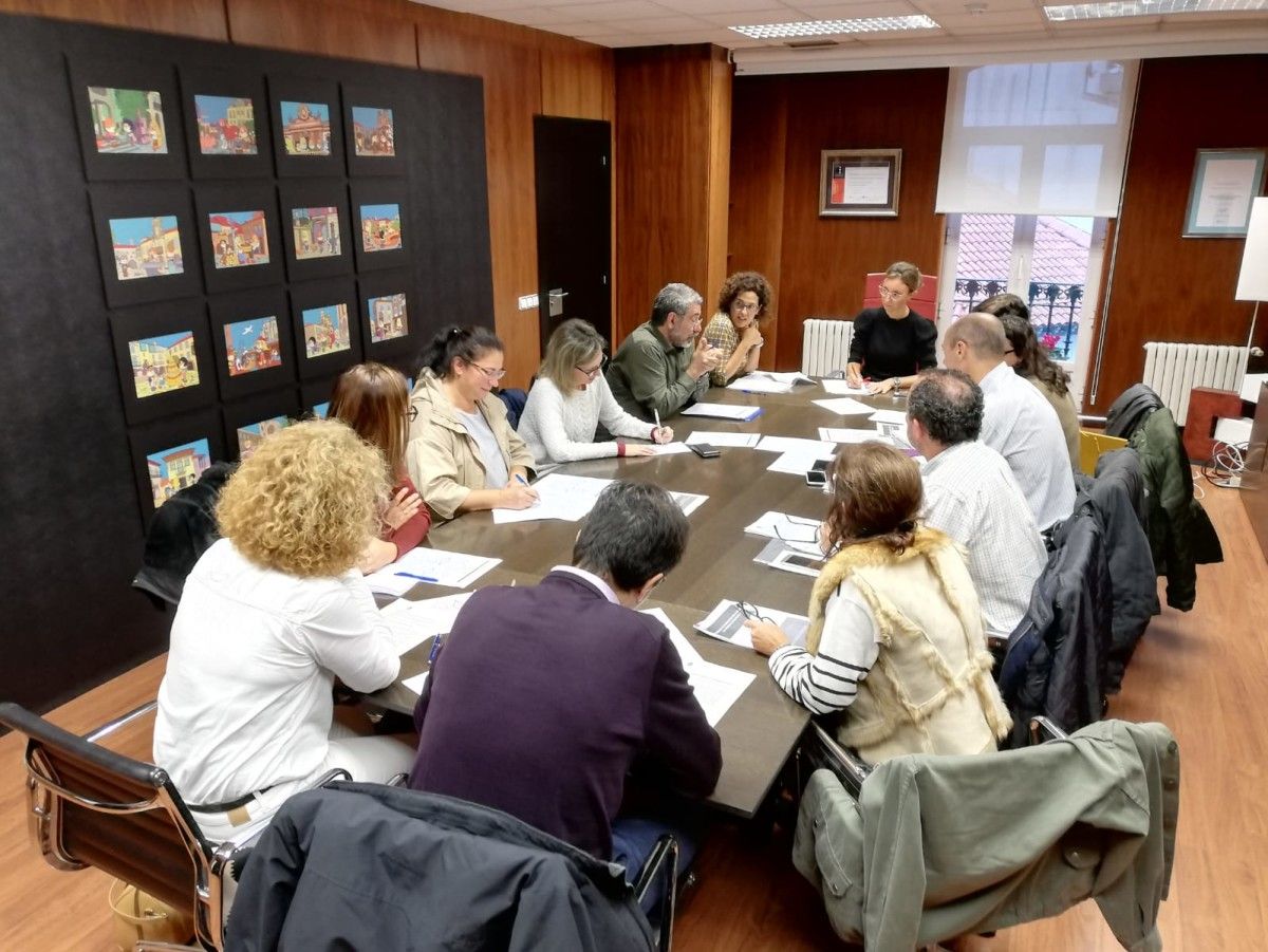 Reunión de la Mesa de la Violencia Machista del Concello de Pontevedra