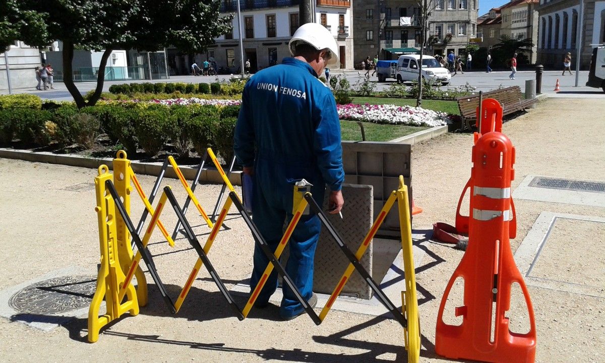 Trabajador de Unión Fenosa