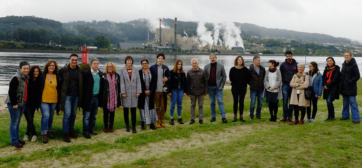 Acto del BNG en Lourido contra la emergencia climática