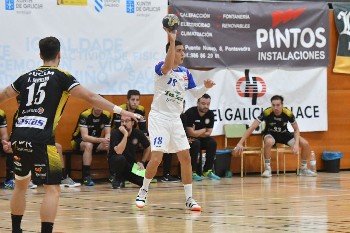 Álvaro Preciado, en el partido entre Cisne y Zamora en el CGTD