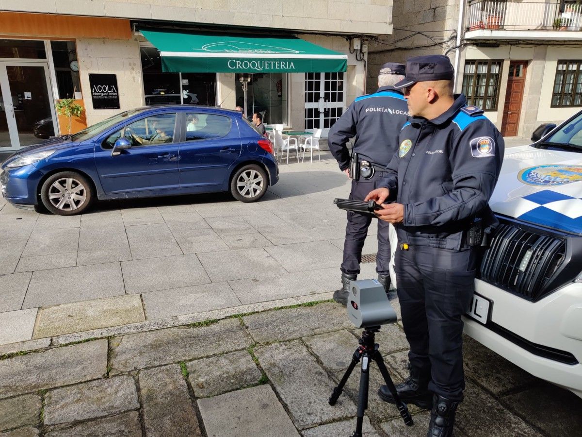 Control de velocidad de la Policía Local