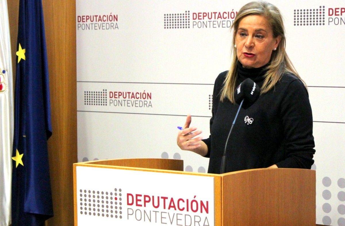 Carmela Silva, presidenta de la Deputación