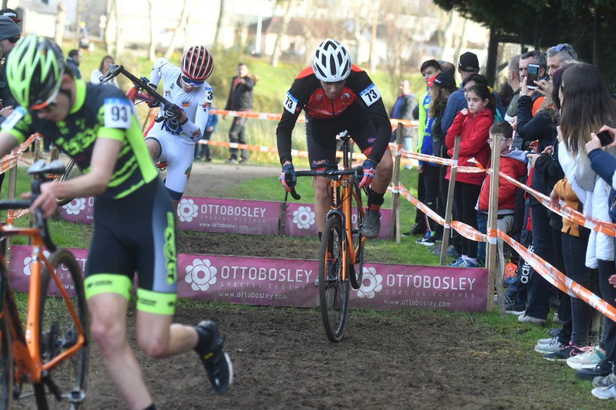 Primera jornada del Campeonato de España de Ciclocross 2020 en la Illa das Esculturas