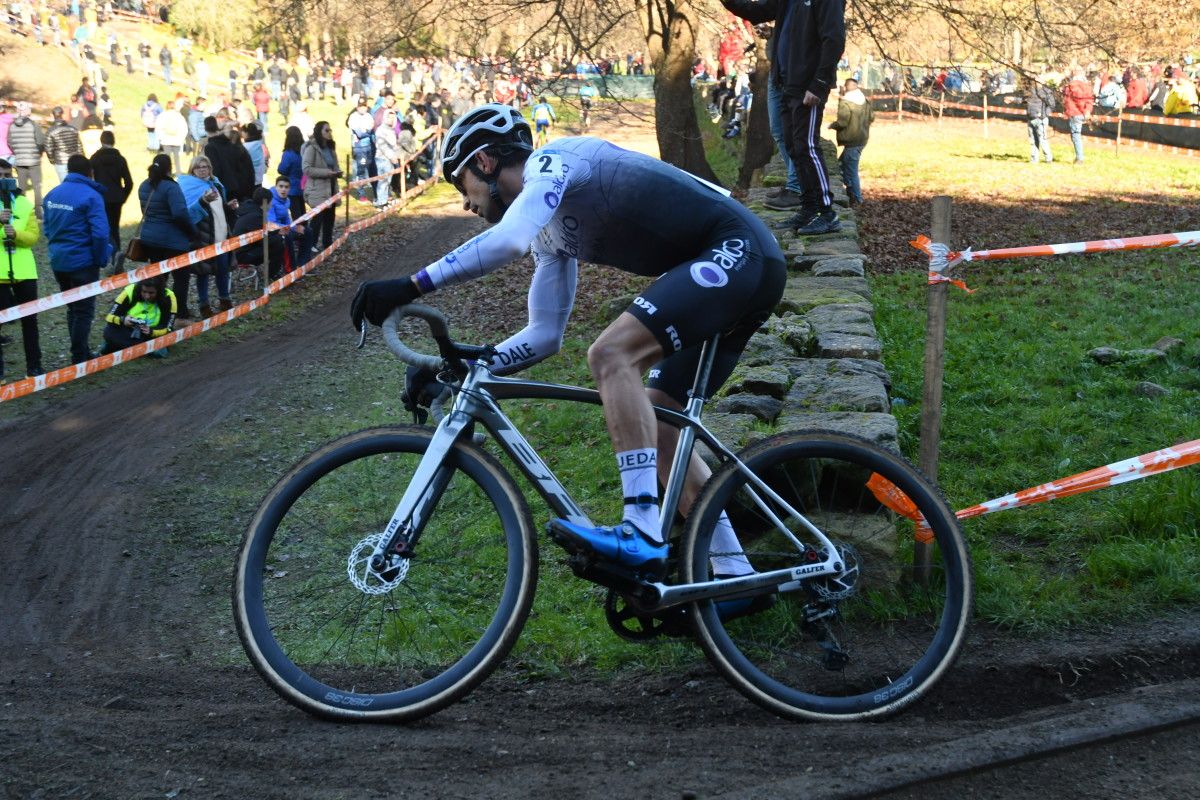 Prueba masculina de la segunda jornada del Campeonato de España de Ciclocross 2020