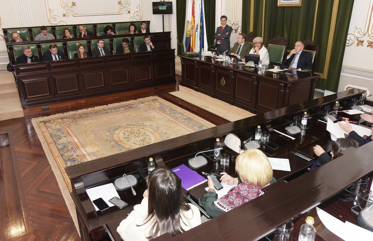 Pleno de la Deputación de Pontevedra