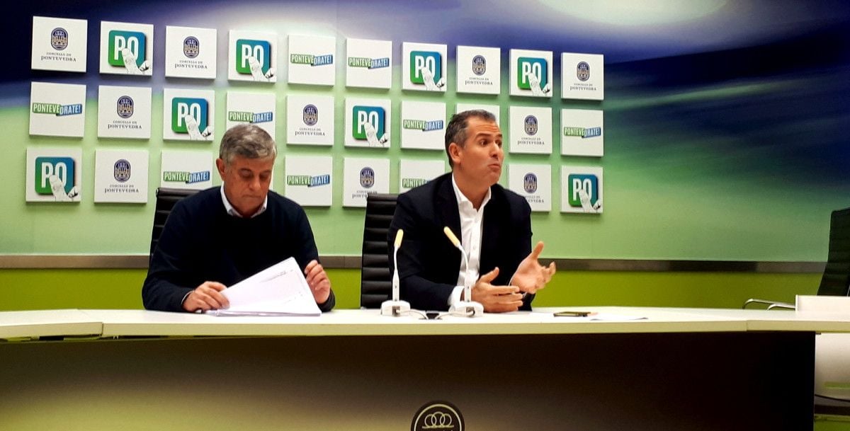 Gerardo Pérez Puga y Rafa Domínguez, del Partido Popular