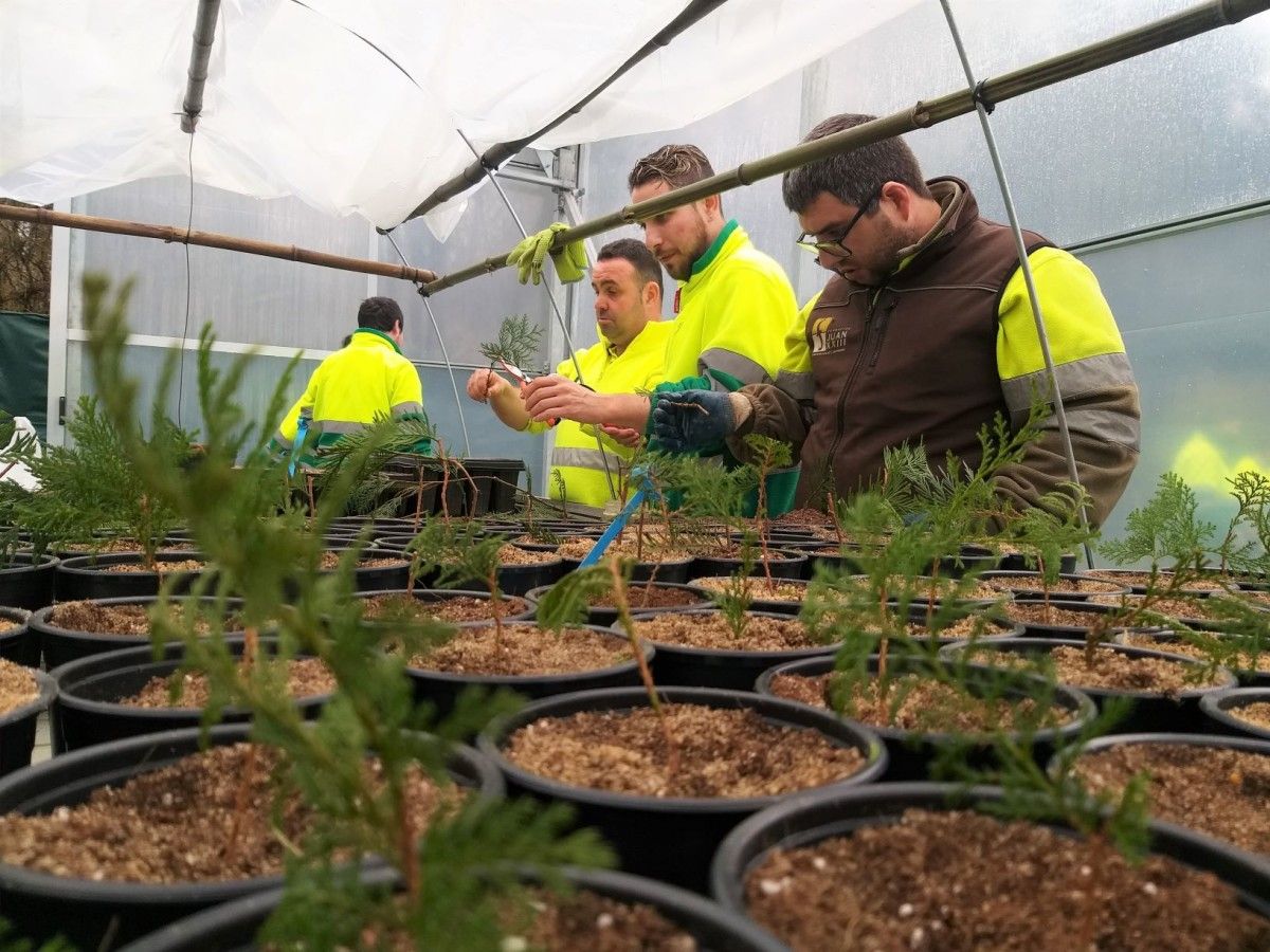 Visita a las instalaciones de la Fundación Juan XXIII en el Lago de Castiñeiras