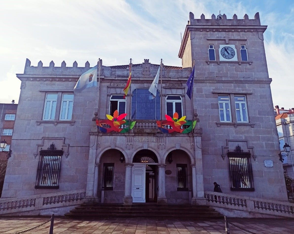 Casa consistorial do Concello de Marín