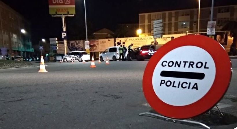 Control de la Policía Local de Vilagarcía