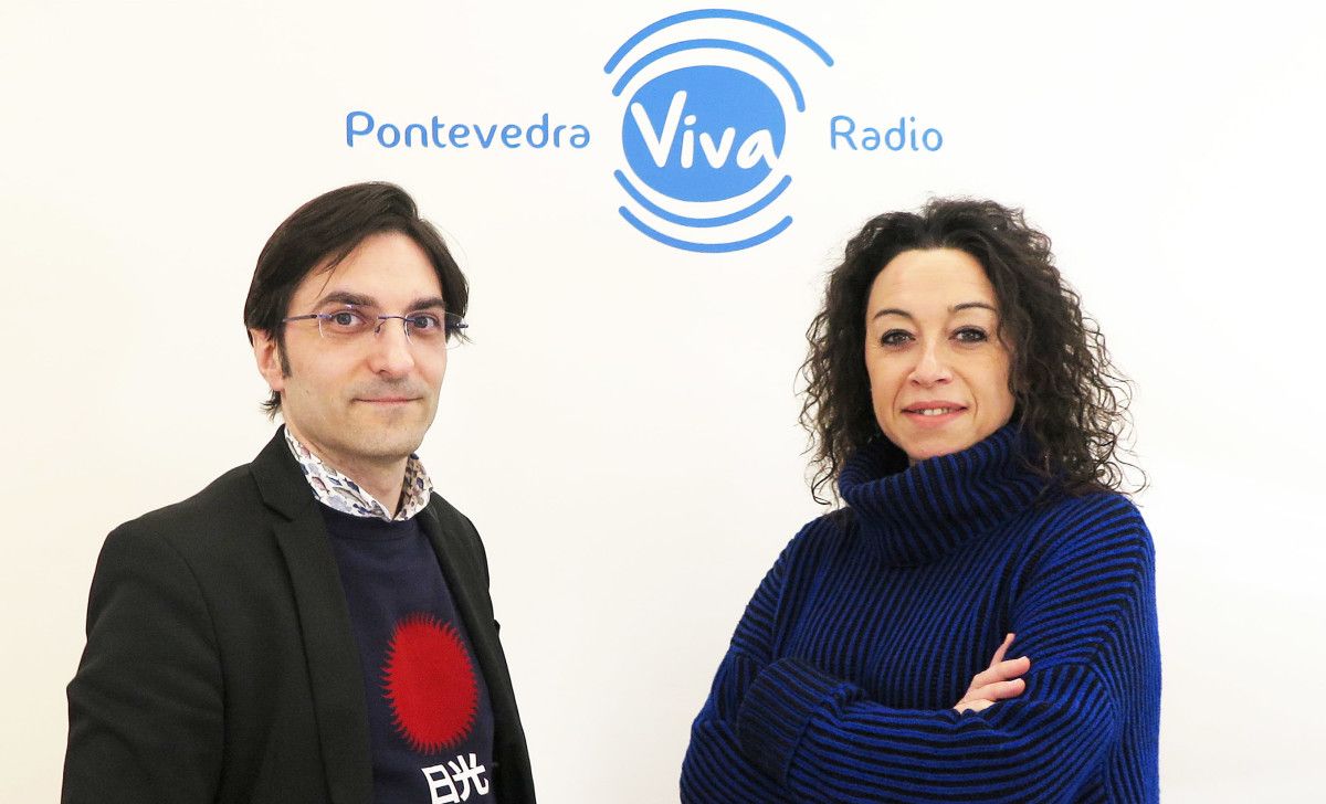 El ilustrador Kiko da Silva en el Cara a cara de PontevedraViva Radio