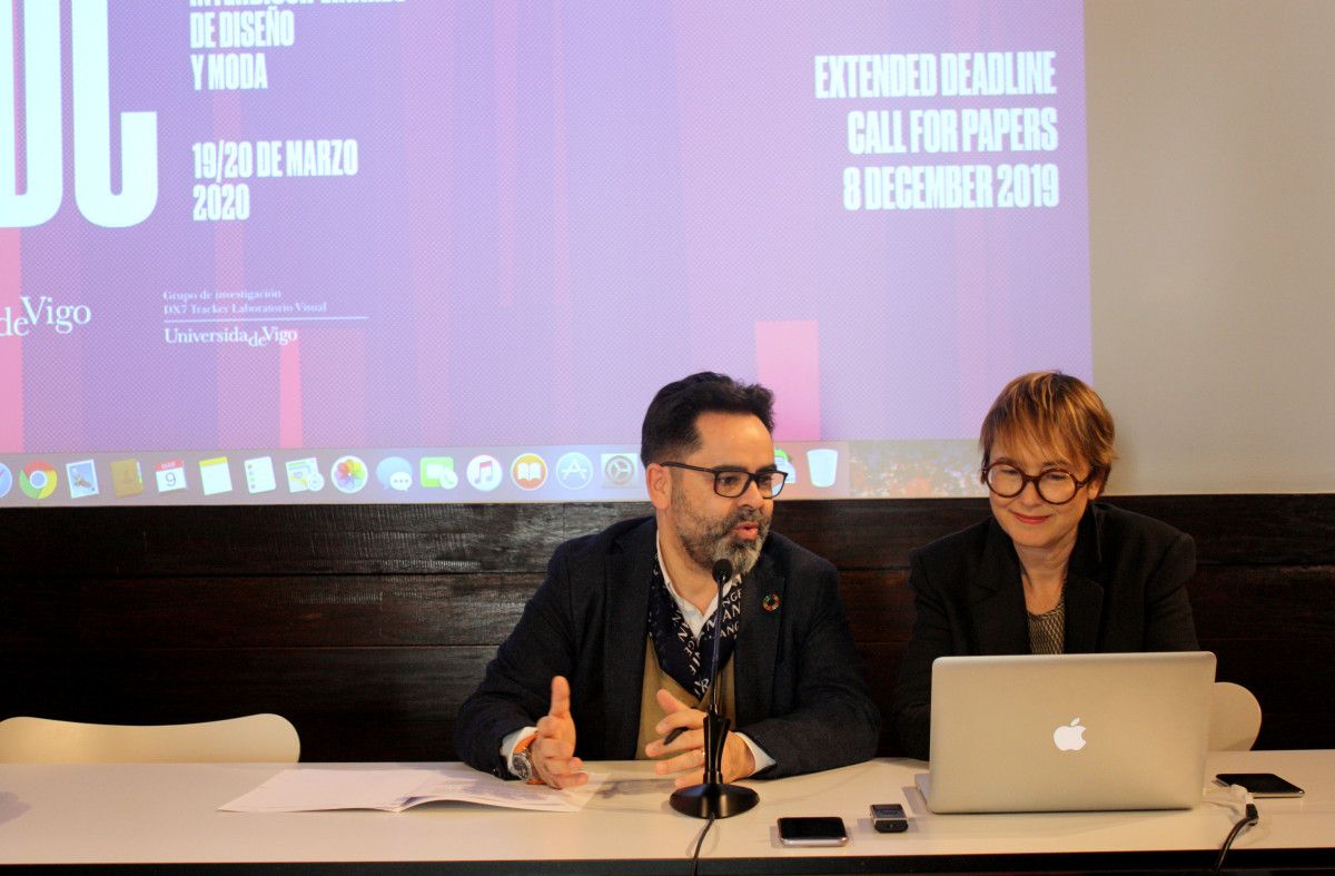 Dolores Dopico y Jorge Soto en la presentación del FADC