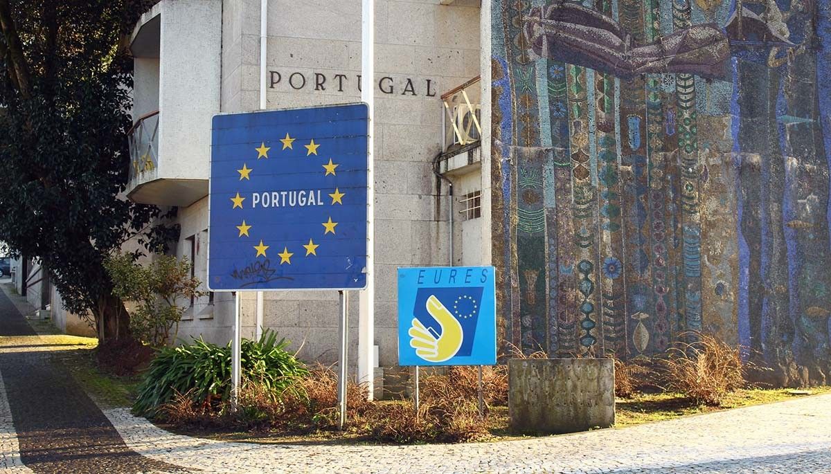 Frontera con Portugal en Tui